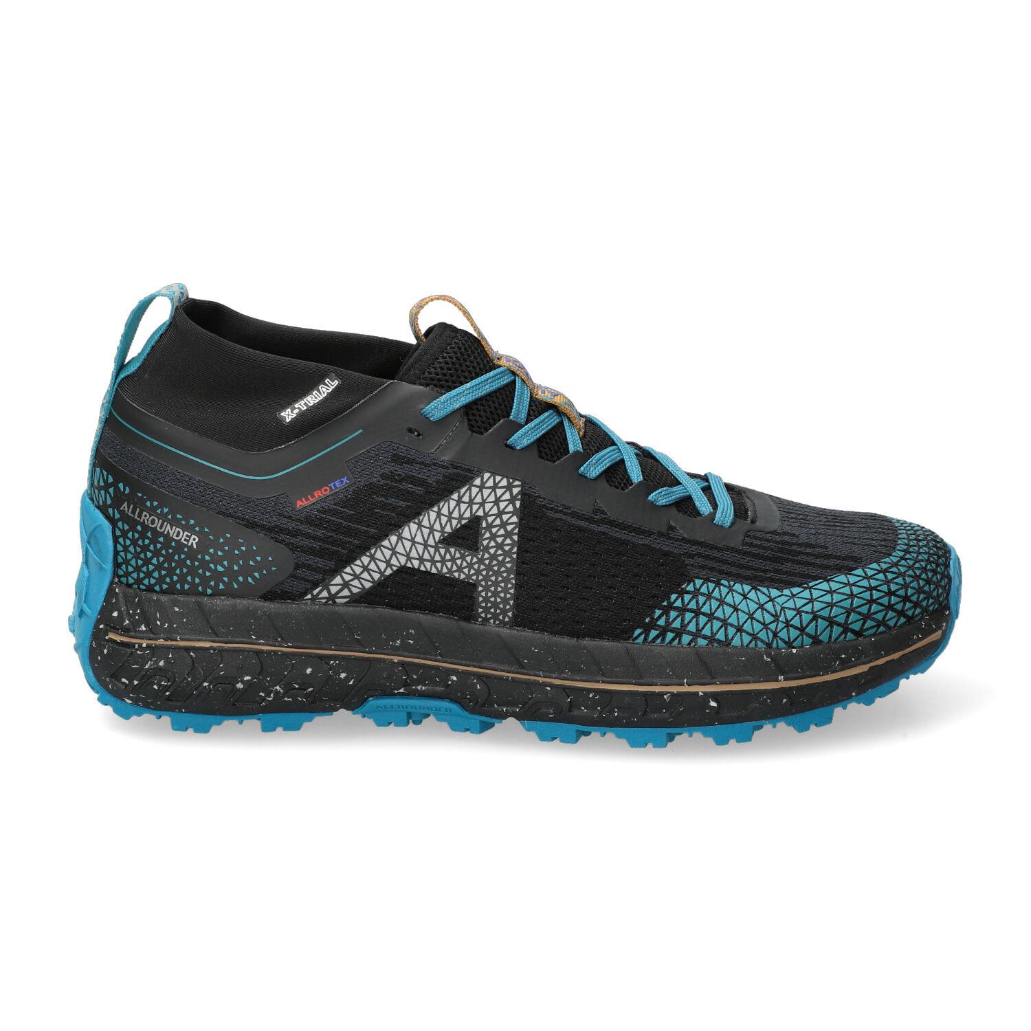 lacets homme modèle X-trial-tex Noir - Mephisto